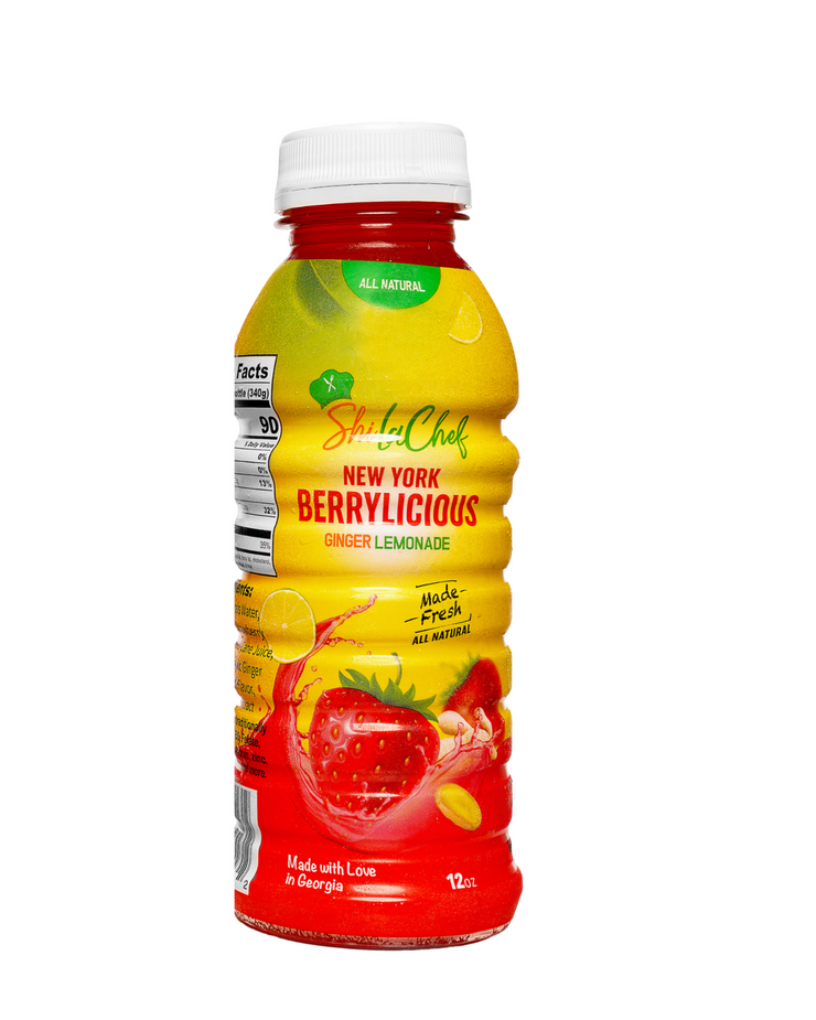 6-Pack Refreshing New York Berrylicious Ginger Lemonade