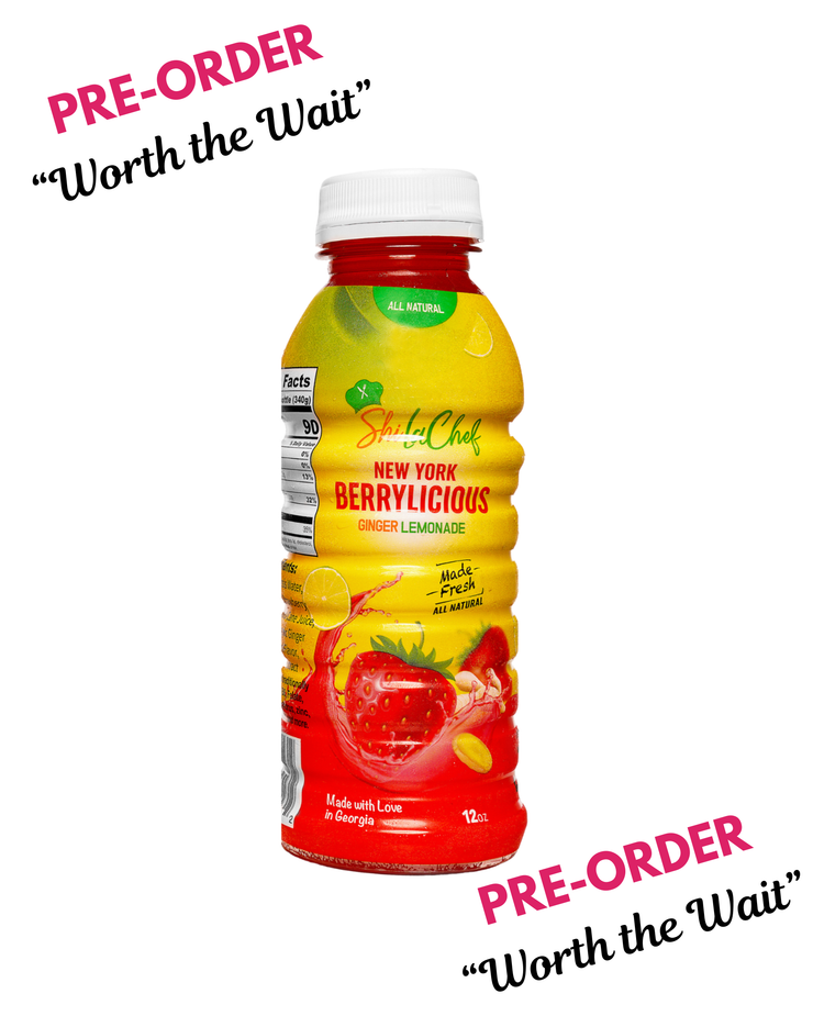 6-Pack Refreshing New York Berrylicious Ginger Lemonade