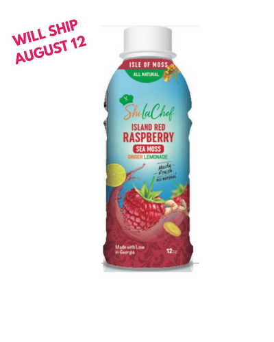 NEW-Island RED RASPBERRY SEA MOSS Ginger Lemonade