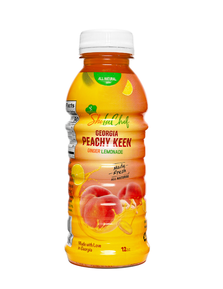 Shi LaChef Georgia Peachy Keen Ginger Lemonade-NEW 12 ounce size-WORTH THE WAIT!
