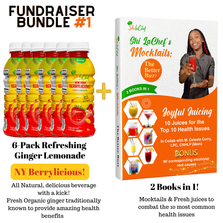 FUNDRAISER Bundle #1-NY Berrylicious + Mocktails Book